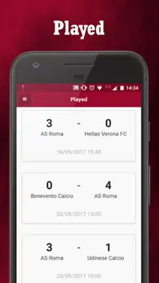 Roma Sport News android App screenshot 2